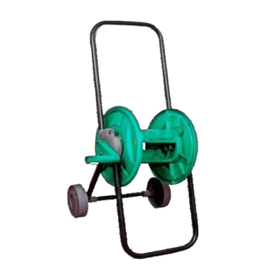 High Quality Portable Garden Water Hose Pipe Reel Cart with Wheels for upto 200 feet Pipe